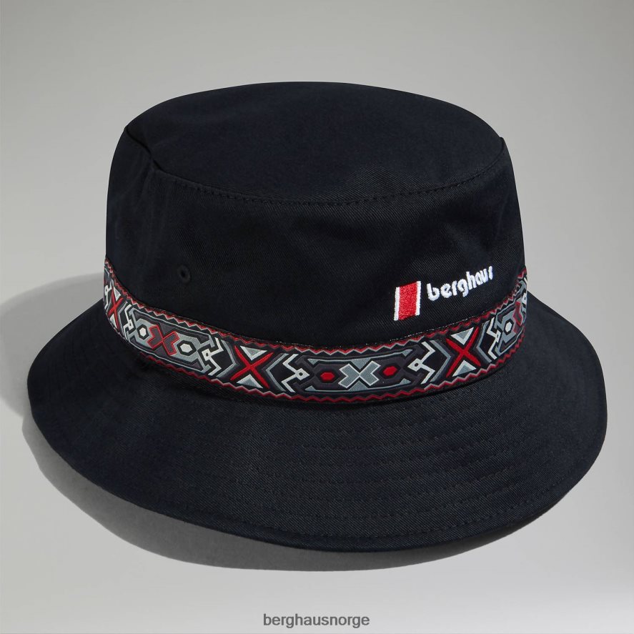 aztekisk bøttehatt Berghaus kvinner svart F262D6283 hodeplagg
