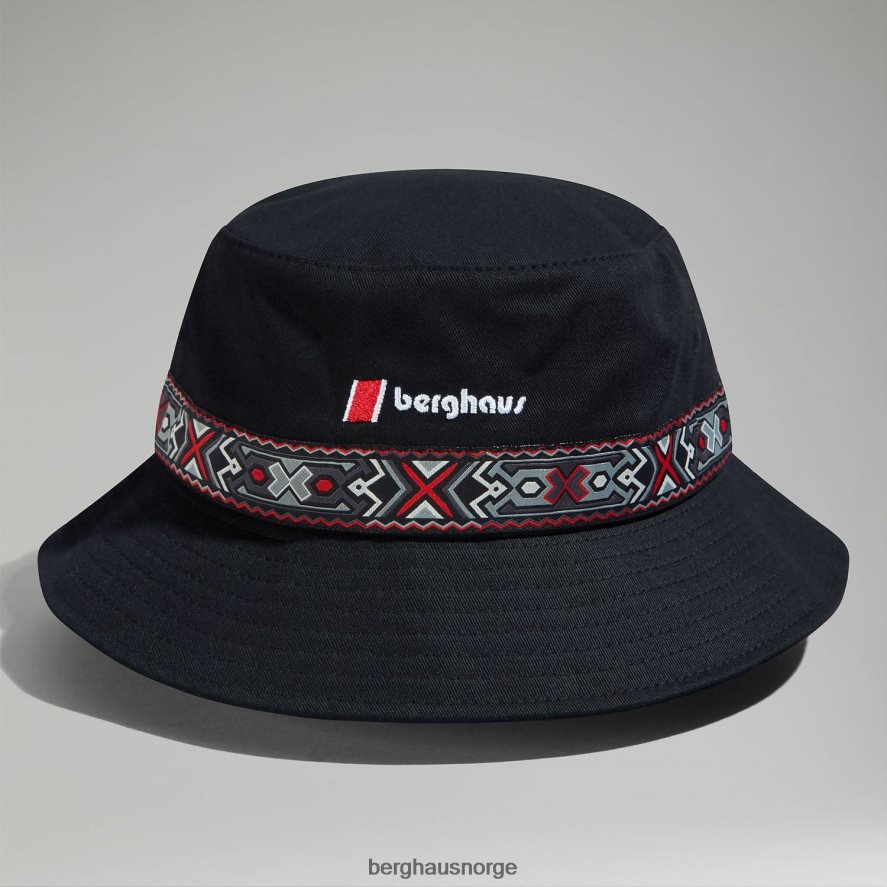aztekisk bøttehatt Berghaus kvinner svart F262D6283 hodeplagg
