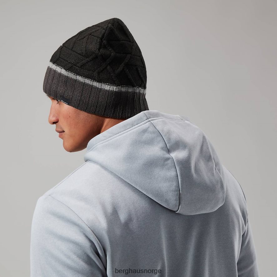 bekjenne beanie Berghaus unisex svart/grå F262D6287 hodeplagg