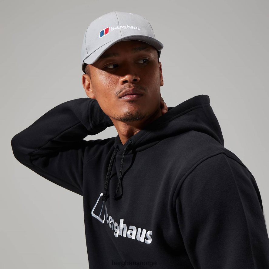 hette for logogjenkjenning Berghaus unisex grå F262D6281 hodeplagg
