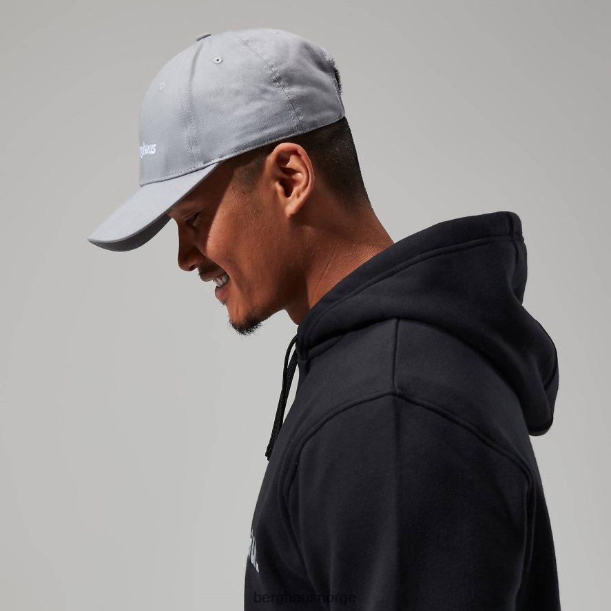 hette for logogjenkjenning Berghaus unisex grå F262D6281 hodeplagg