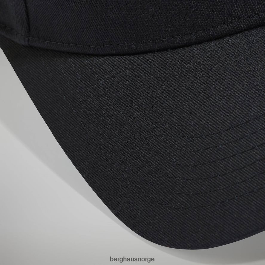 hette for logogjenkjenning Berghaus unisex svart F262D6272 hodeplagg