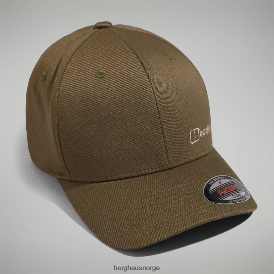 inflection flexifit cap Berghaus unisex mørk grønn F262D6279 hodeplagg