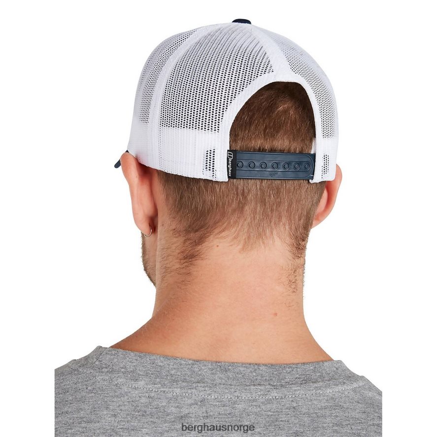 trucker cap med logogjenkjenning Berghaus unisex mørke blå F262D6285 hodeplagg