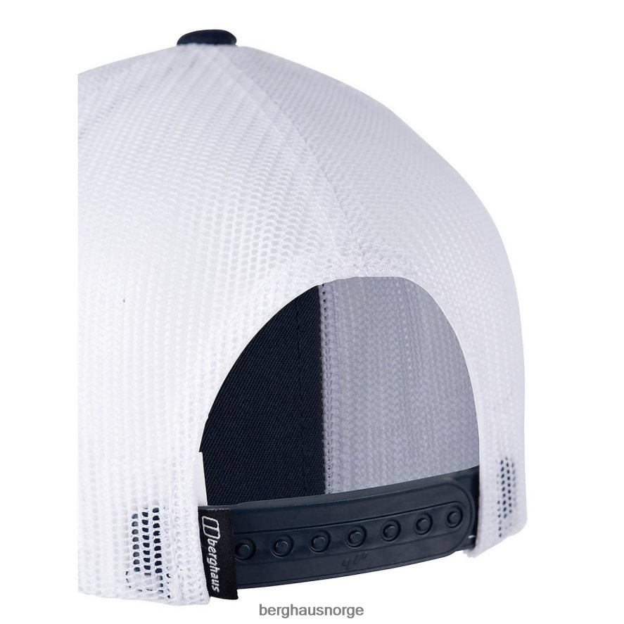 trucker cap med logogjenkjenning Berghaus unisex mørke blå F262D6285 hodeplagg