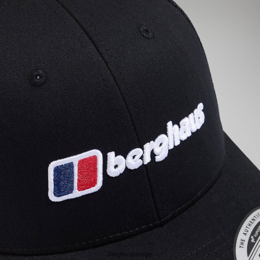 trucker cap med logogjenkjenning Berghaus unisex svart F262D6274 hodeplagg