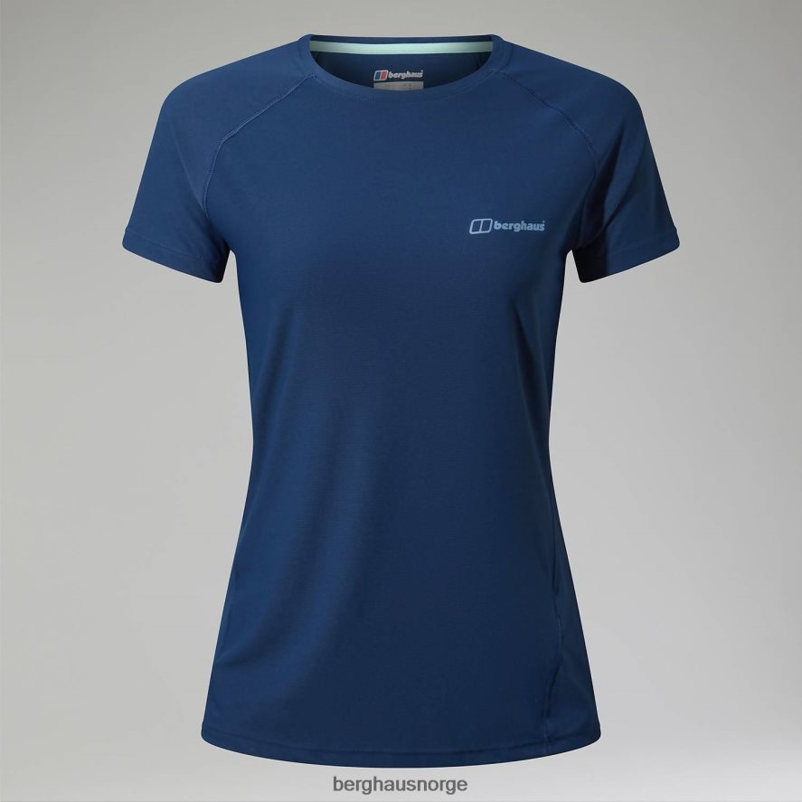 24/7 tech tee super stretch crew Berghaus kvinner mørke blå F262D6506 klær
