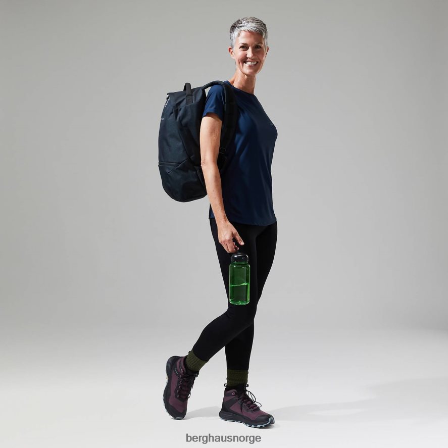 24/7 tech tee super stretch crew Berghaus kvinner mørke blå F262D6506 klær