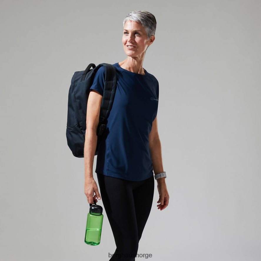 24/7 tech tee super stretch crew Berghaus kvinner mørke blå F262D6506 klær