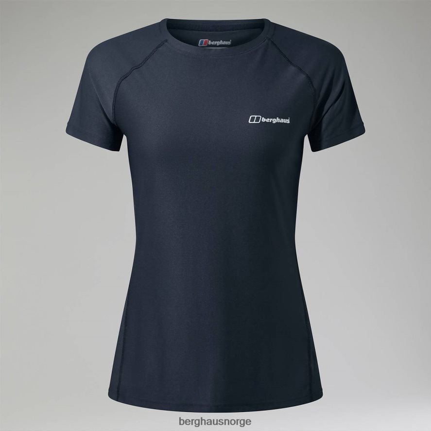 24/7 tech tee super stretch crew Berghaus kvinner svart F262D6507 klær