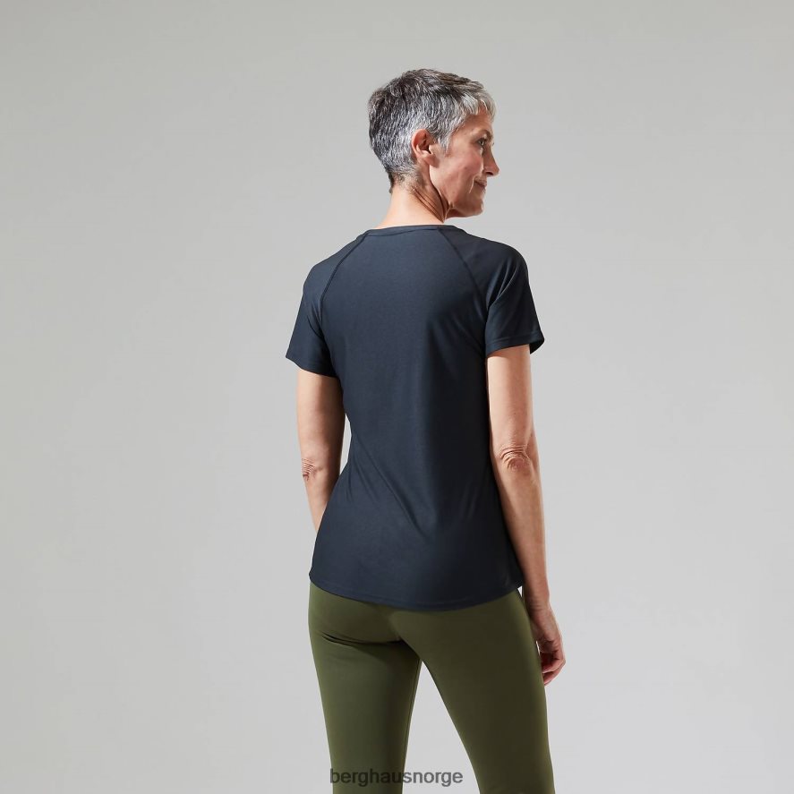 24/7 tech tee super stretch crew Berghaus kvinner svart F262D6507 klær