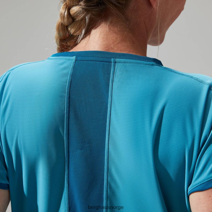 nesna kortermet baselayer Berghaus kvinner blå F262D6517 klær