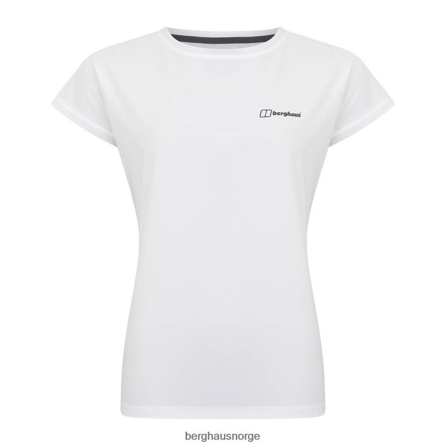 nesna kortermet baselayer Berghaus kvinner hvit F262D6518 klær