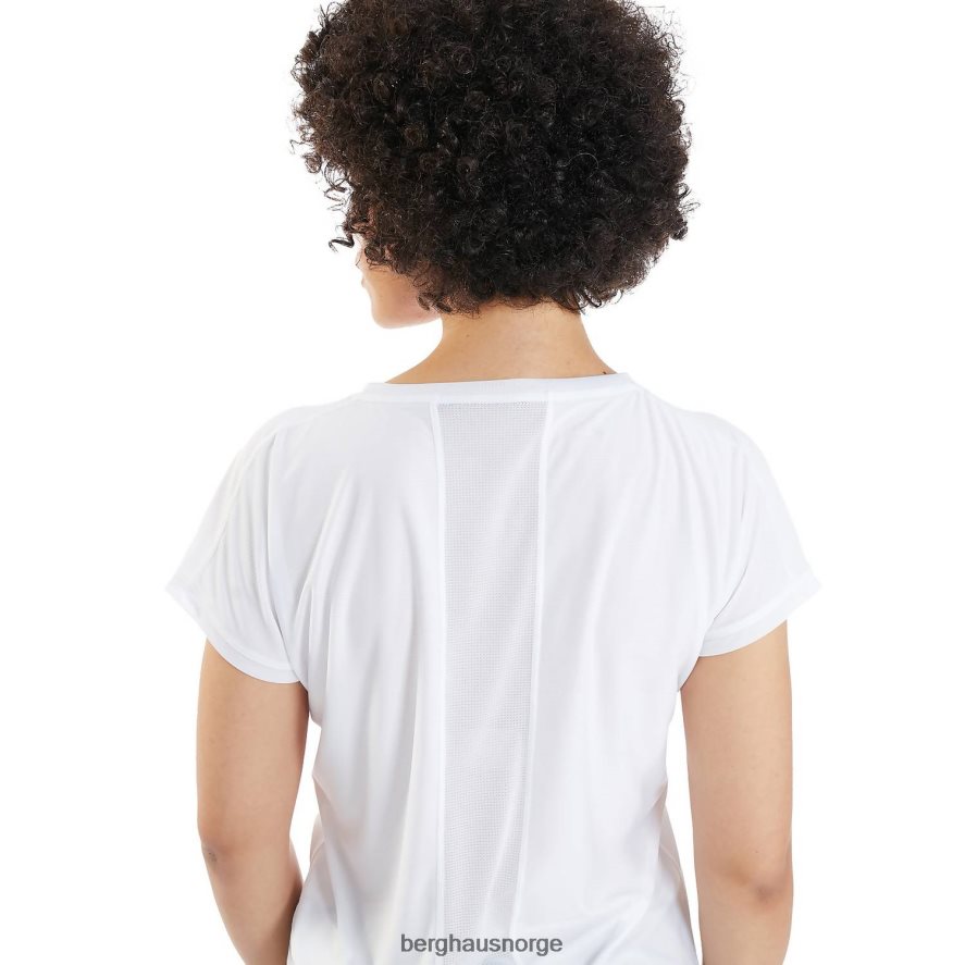 nesna kortermet baselayer Berghaus kvinner hvit F262D6518 klær