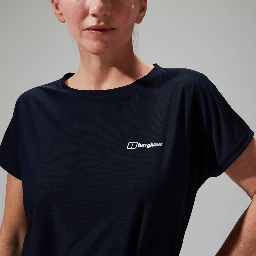 nesna kortermet baselayer Berghaus kvinner marinen F262D6516 klær