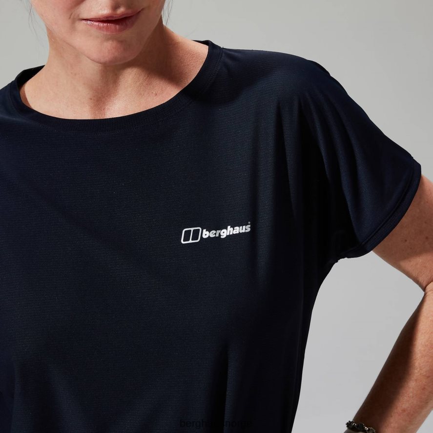 nesna kortermet baselayer Berghaus kvinner marinen F262D6516 klær