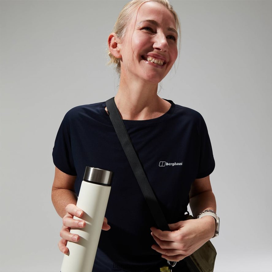 nesna kortermet baselayer Berghaus kvinner marinen F262D6516 klær