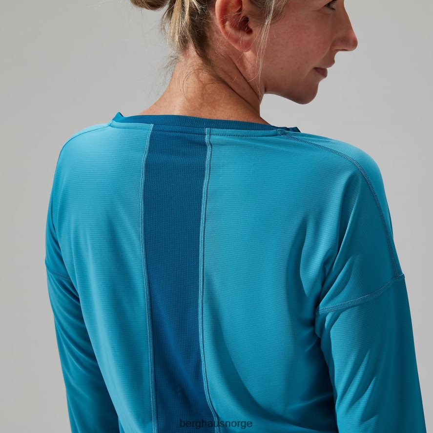 nesna langermet baselayer Berghaus kvinner blå F262D6521 klær