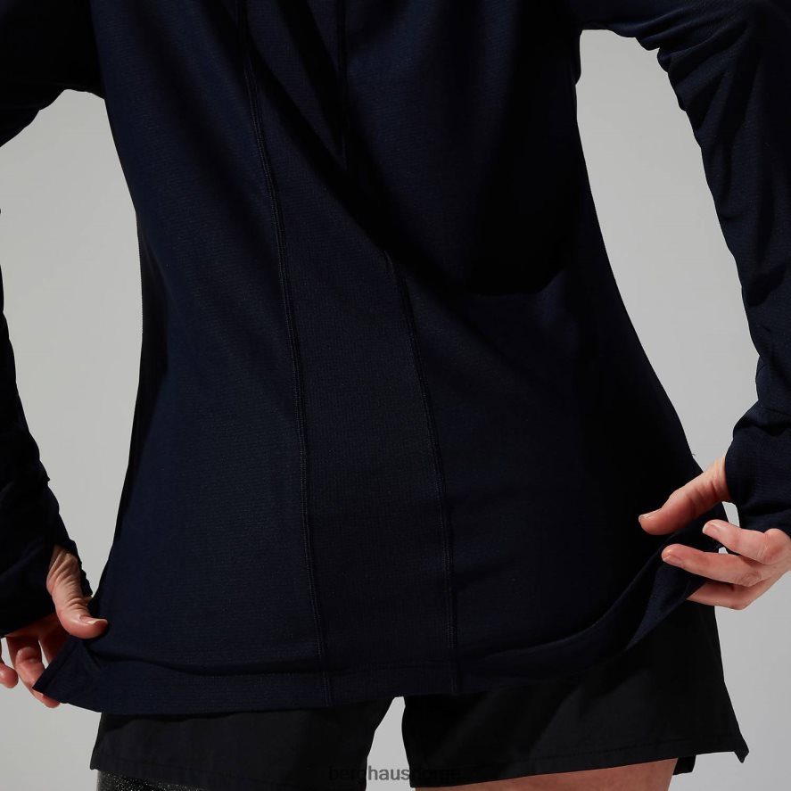 nesna langermet baselayer Berghaus kvinner marinen F262D6520 klær