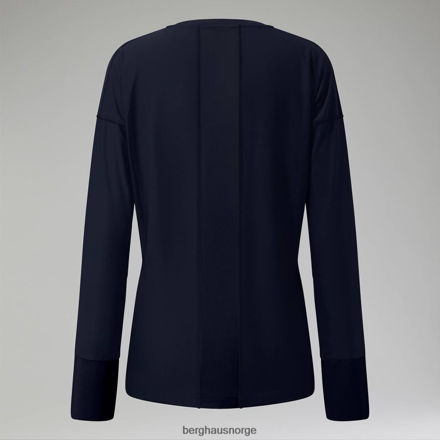 nesna langermet baselayer Berghaus kvinner marinen F262D6520 klær