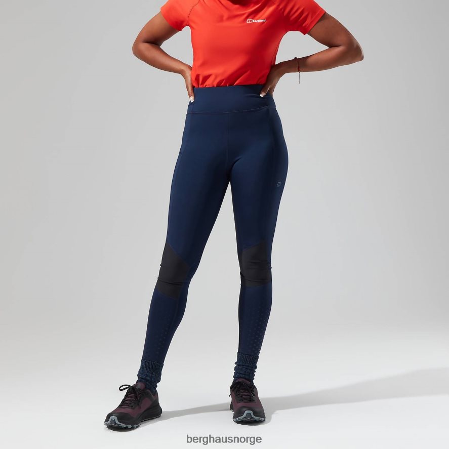 lelyur turtights Berghaus kvinner blå svart F262D6531 klær