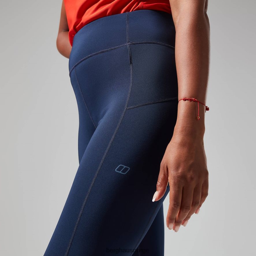 lelyur turtights Berghaus kvinner blå svart F262D6531 klær