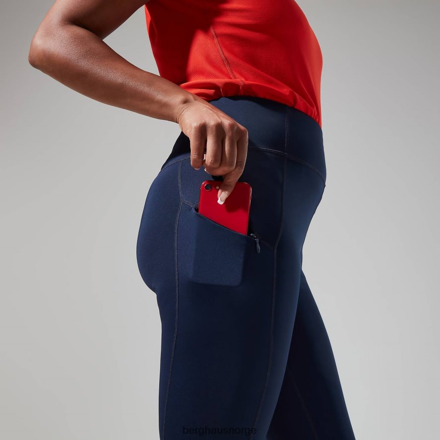 lelyur turtights Berghaus kvinner blå svart F262D6531 klær