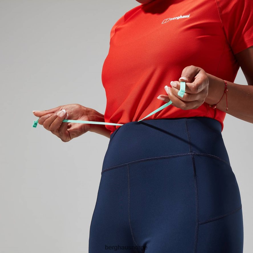 lelyur turtights Berghaus kvinner blå svart F262D6531 klær