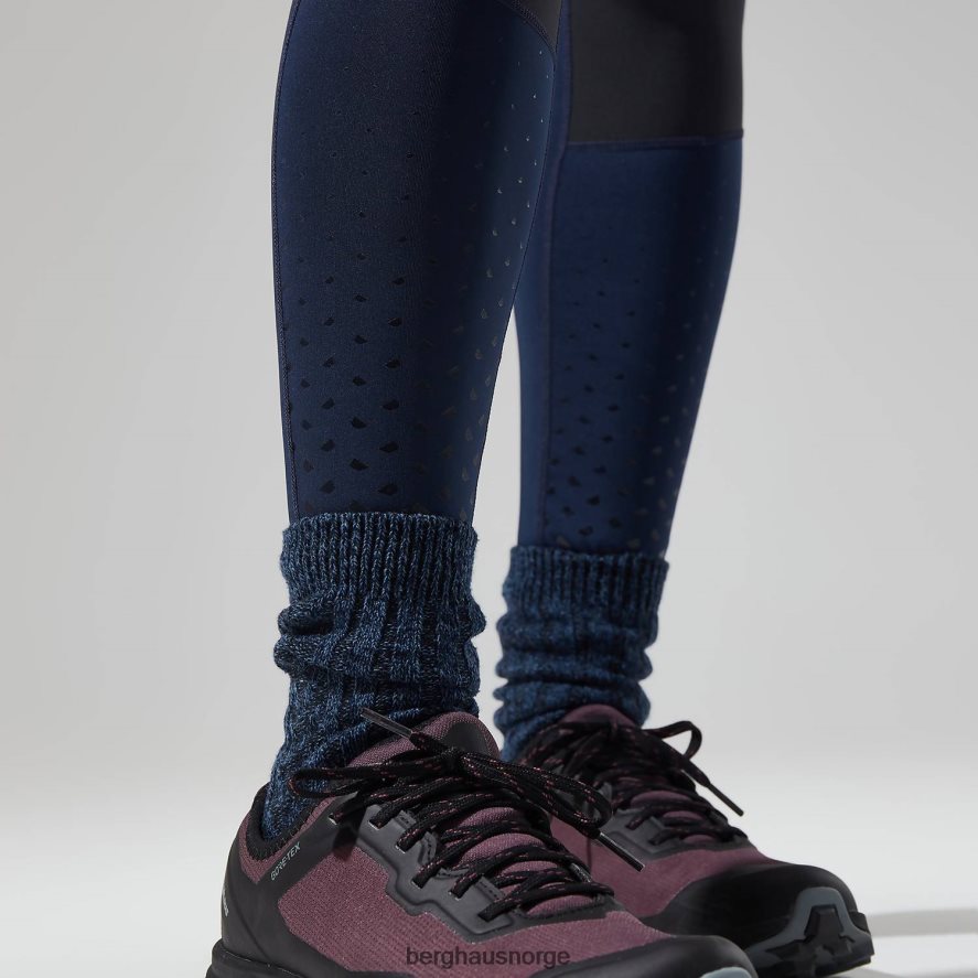 lelyur turtights Berghaus kvinner blå svart F262D6531 klær