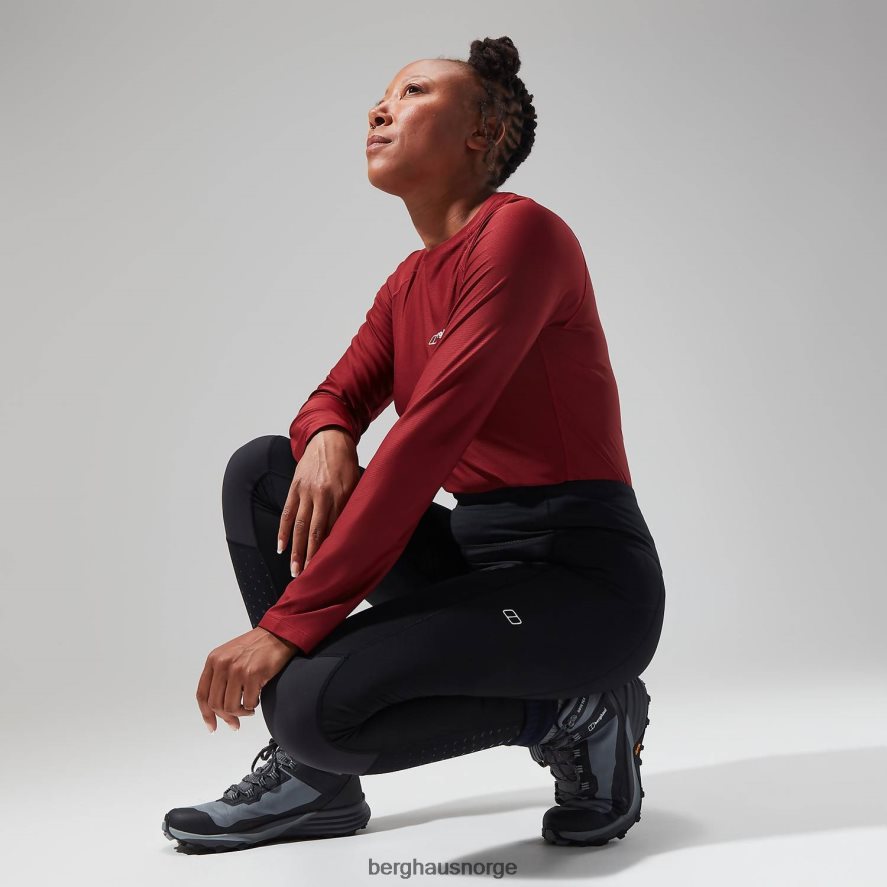 lelyur turtights Berghaus kvinner svart F262D6530 klær