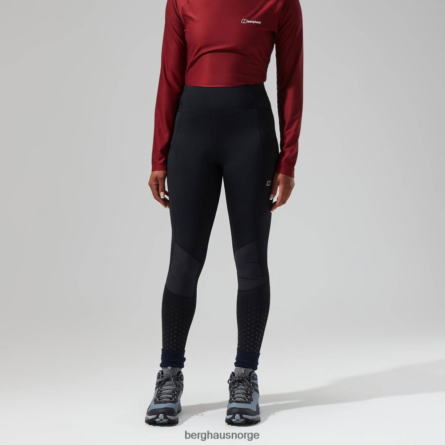 lelyur turtights Berghaus kvinner svart F262D6530 klær