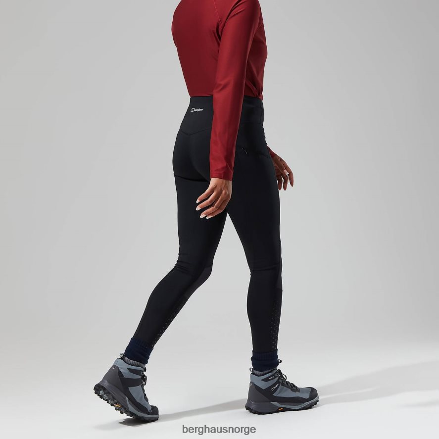 lelyur turtights Berghaus kvinner svart F262D6530 klær