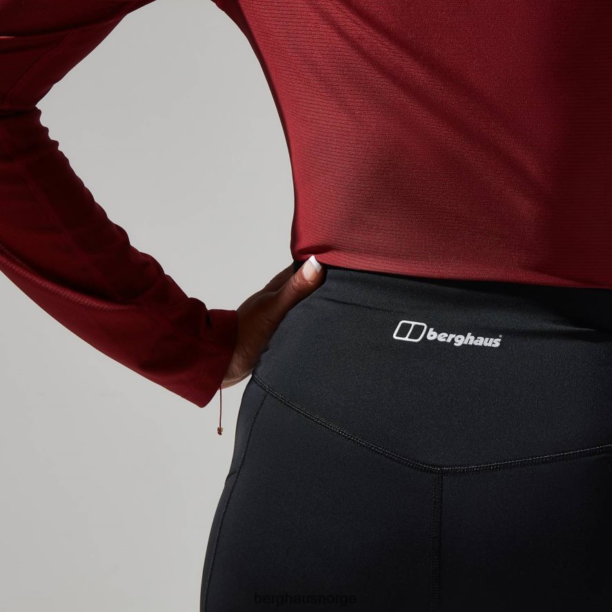 lelyur turtights Berghaus kvinner svart F262D6530 klær