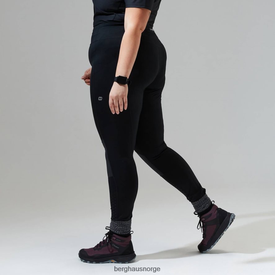 lelyur turtights Berghaus kvinner svart F262D6530 klær