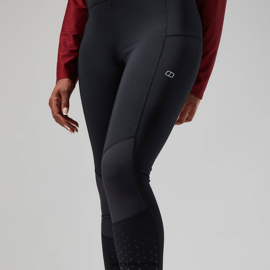lelyur turtights Berghaus kvinner svart F262D6530 klær