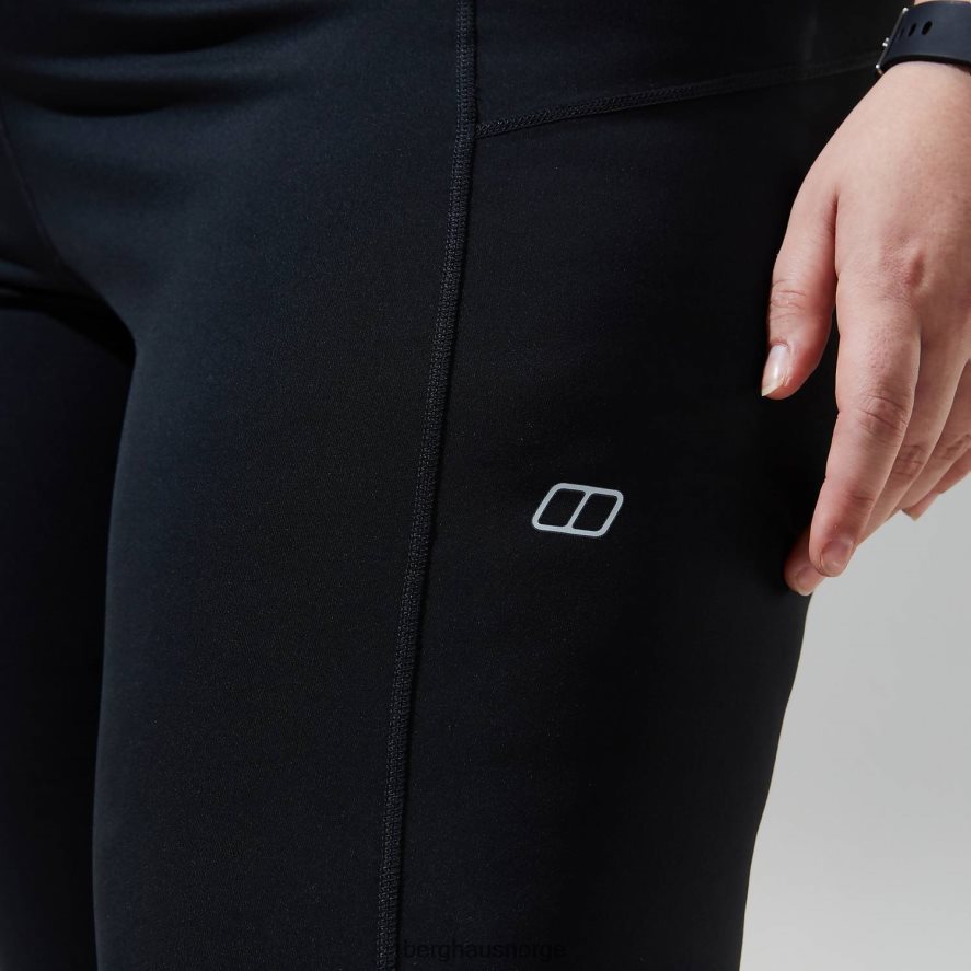 lelyur turtights Berghaus kvinner svart F262D6530 klær