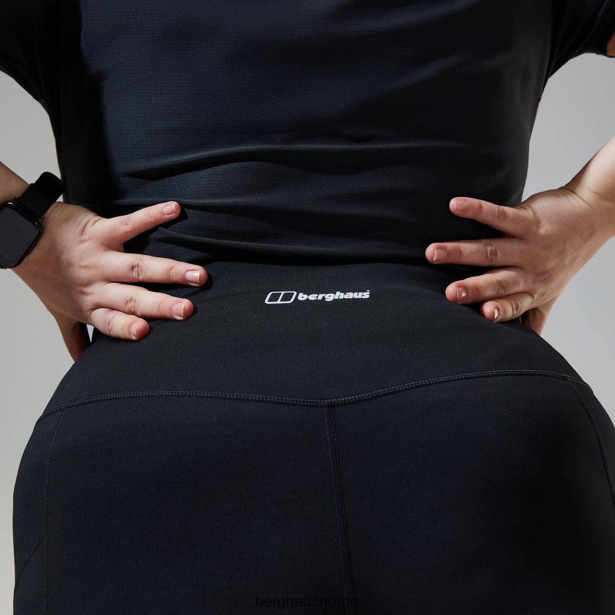 lelyur turtights Berghaus kvinner svart F262D6530 klær