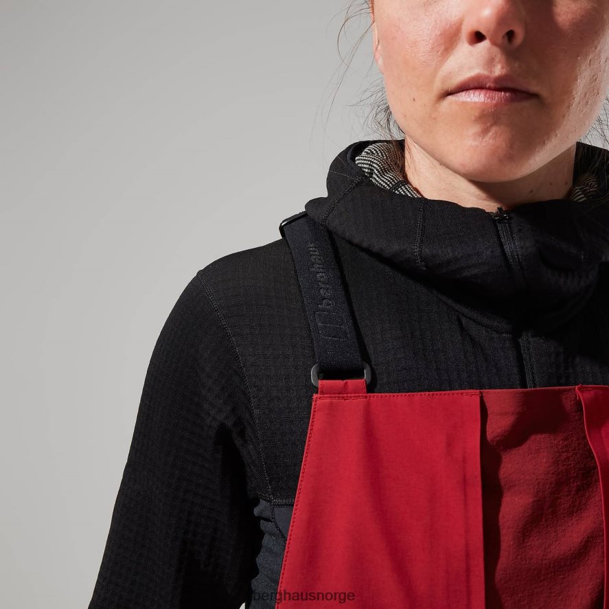 mtn arete descend gtx smekkebukser Berghaus kvinner rød F262D6541 klær