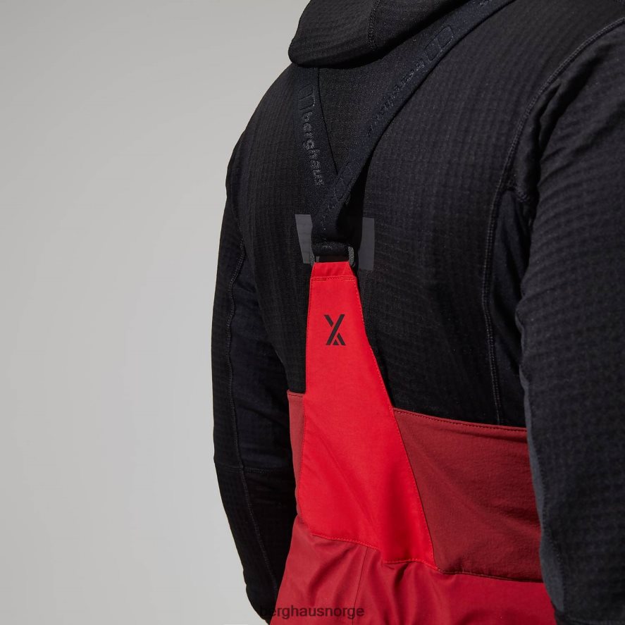 mtn arete descend gtx smekkebukser Berghaus kvinner rød F262D6541 klær