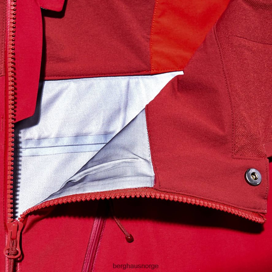 mtn arete descend gtx smekkebukser Berghaus kvinner rød F262D6541 klær