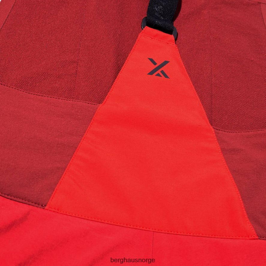 mtn arete descend gtx smekkebukser Berghaus kvinner rød F262D6541 klær
