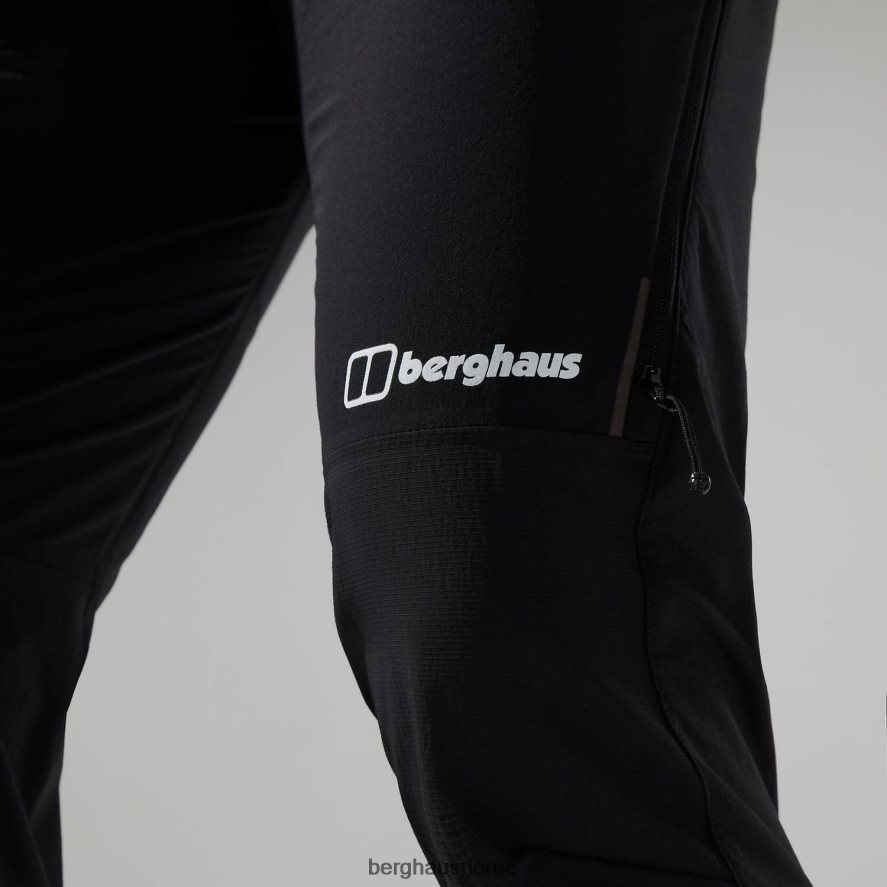 mtn guide alpinbukse Berghaus kvinner svart F262D6544 klær