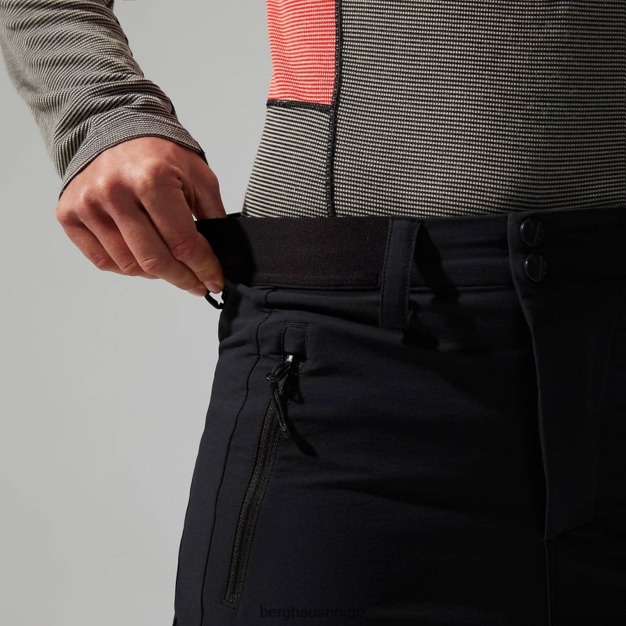 mtn guide alpinbukse Berghaus kvinner svart F262D6544 klær