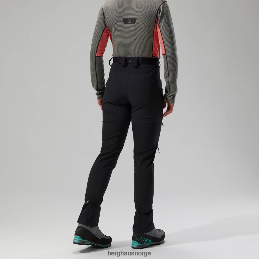 mtn guide alpinbukse Berghaus kvinner svart F262D6544 klær
