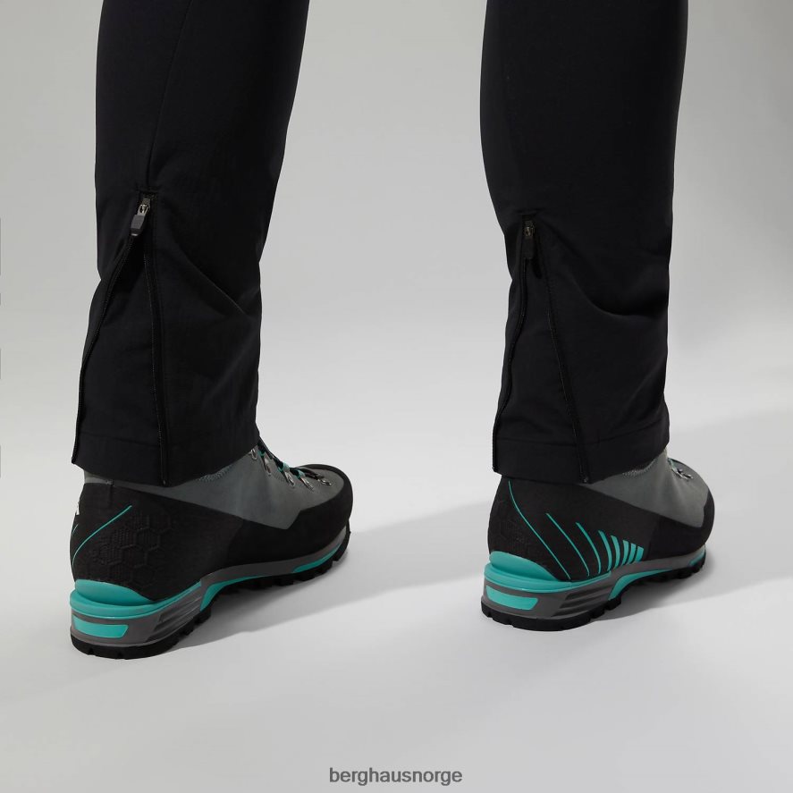 mtn guide alpinbukse Berghaus kvinner svart F262D6544 klær