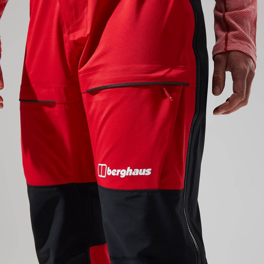 mtn guide gtx pro pant Berghaus kvinner rød svart F262D6540 klær