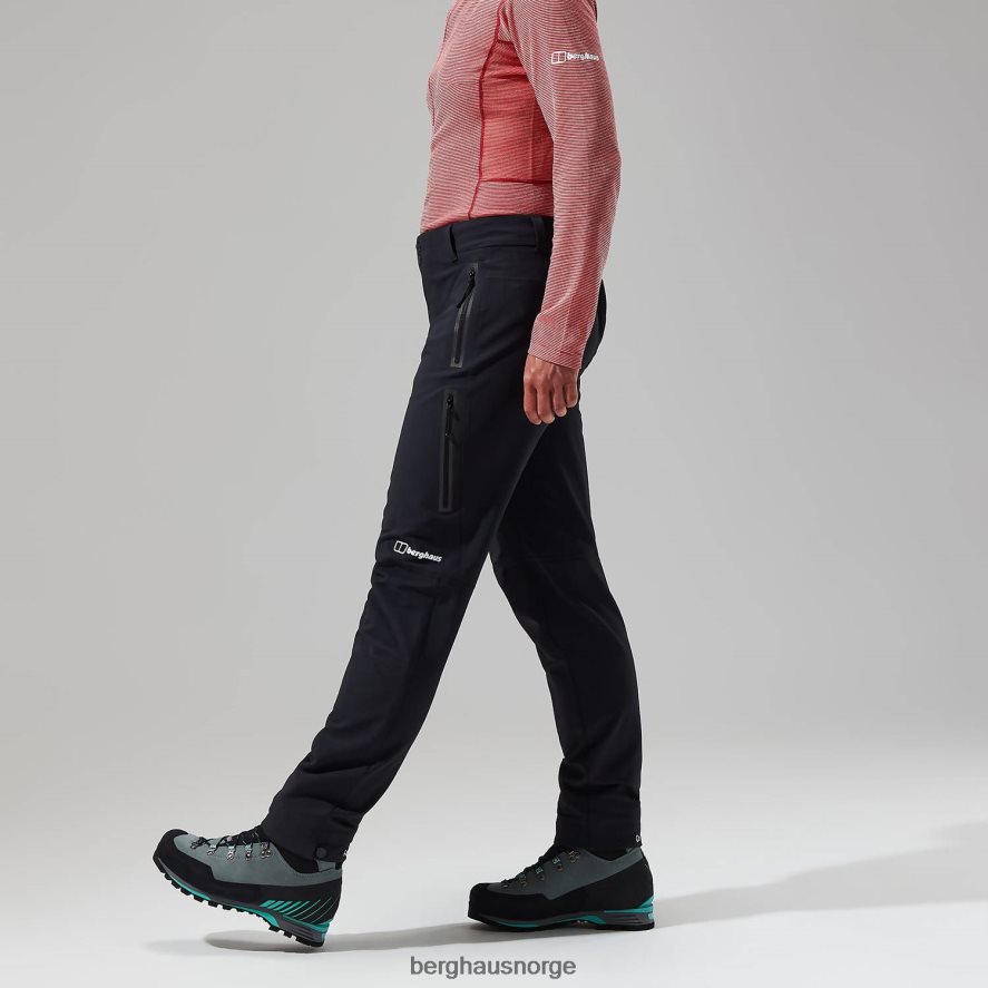 mtn guide mw teknisk bukse Berghaus kvinner svart F262D6542 klær