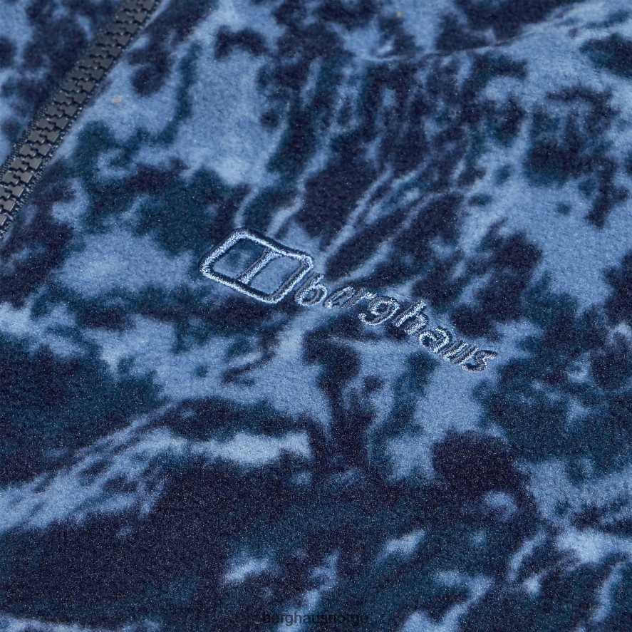Navala fleece med full glidelås Berghaus kvinner blå/mørkeblå F262D6429 klær
