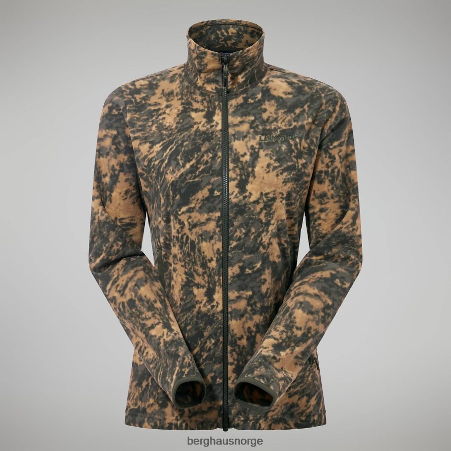 Navala fleece med full glidelås Berghaus kvinner grønn/mørk grønn F262D6427 klær