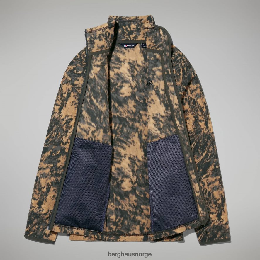 Navala fleece med full glidelås Berghaus kvinner grønn/mørk grønn F262D6427 klær